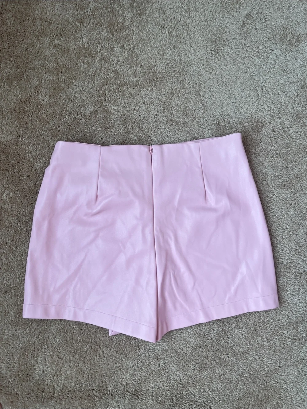 Francesca’s Faux Leather Skort - Picture 5 of 13